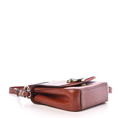 Chloe Calfskin Small C Double Carry Sepia Brown 3 of 10