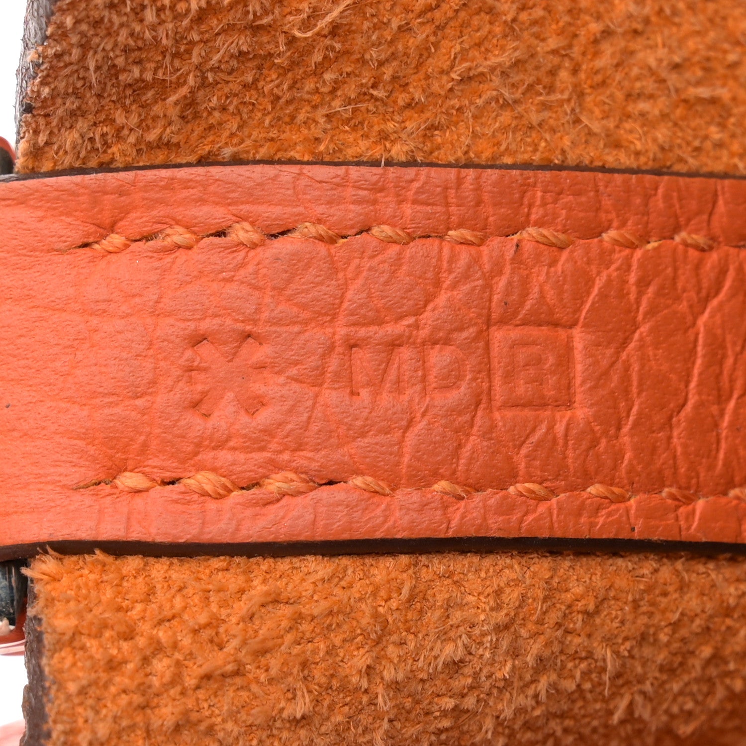 Hermes Taurillon Clemence Picotin Lock 22 MM Orange 7 of 12