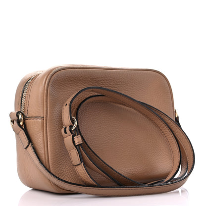 Gucci Pebbled Calfskin Small Soho Disco Bag Camelia 3 of 27