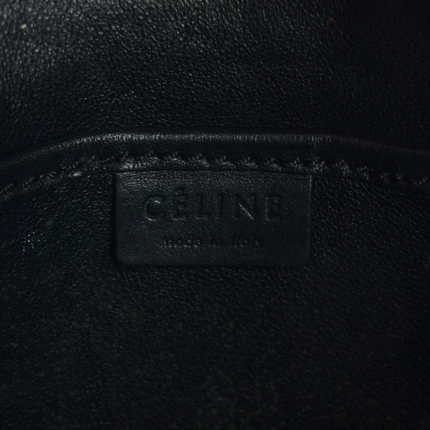 Celine Smooth Calfskin Nano Luggage Black 9 of 12