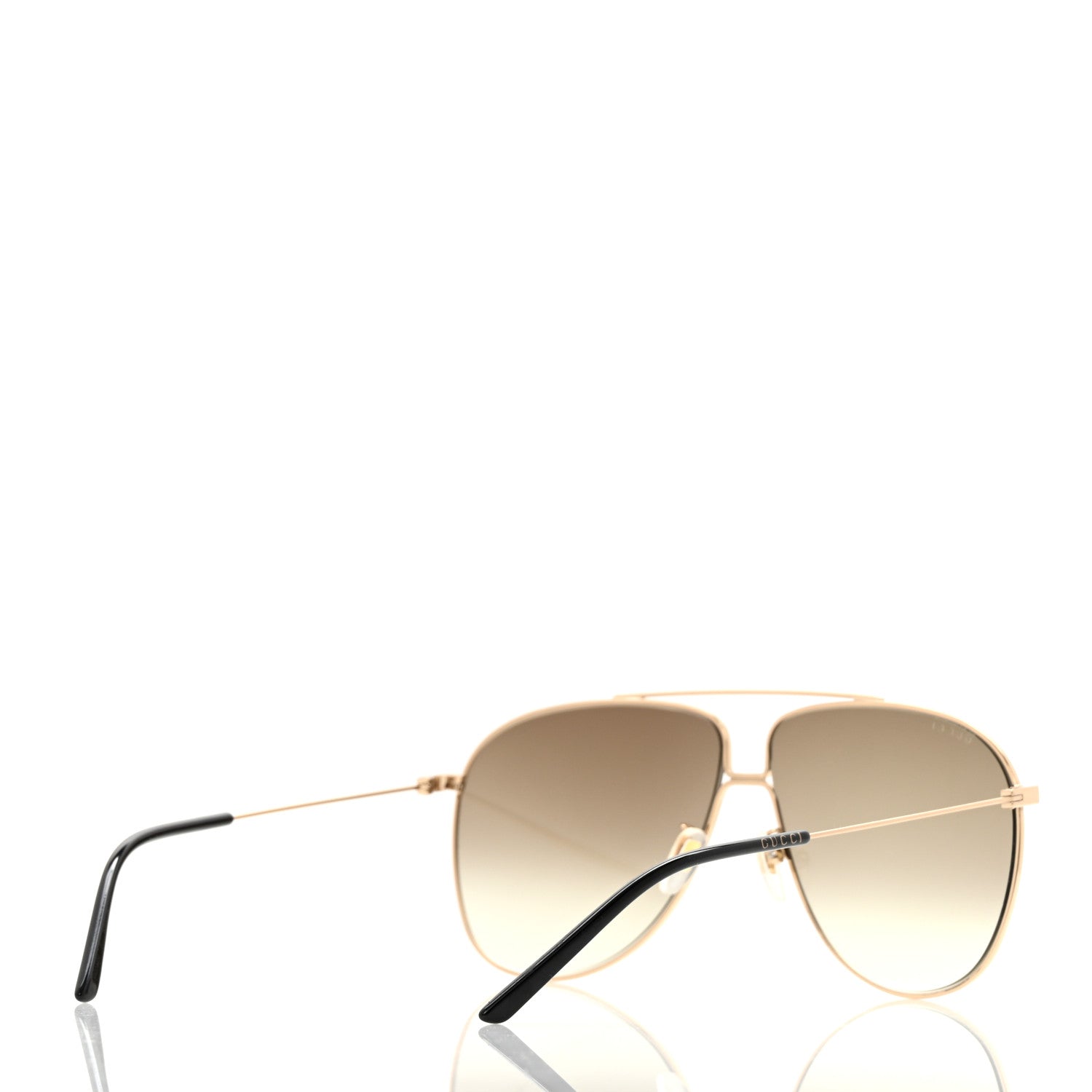 Gucci Aviator Sunglasses GG0440S Gold 8 of 17