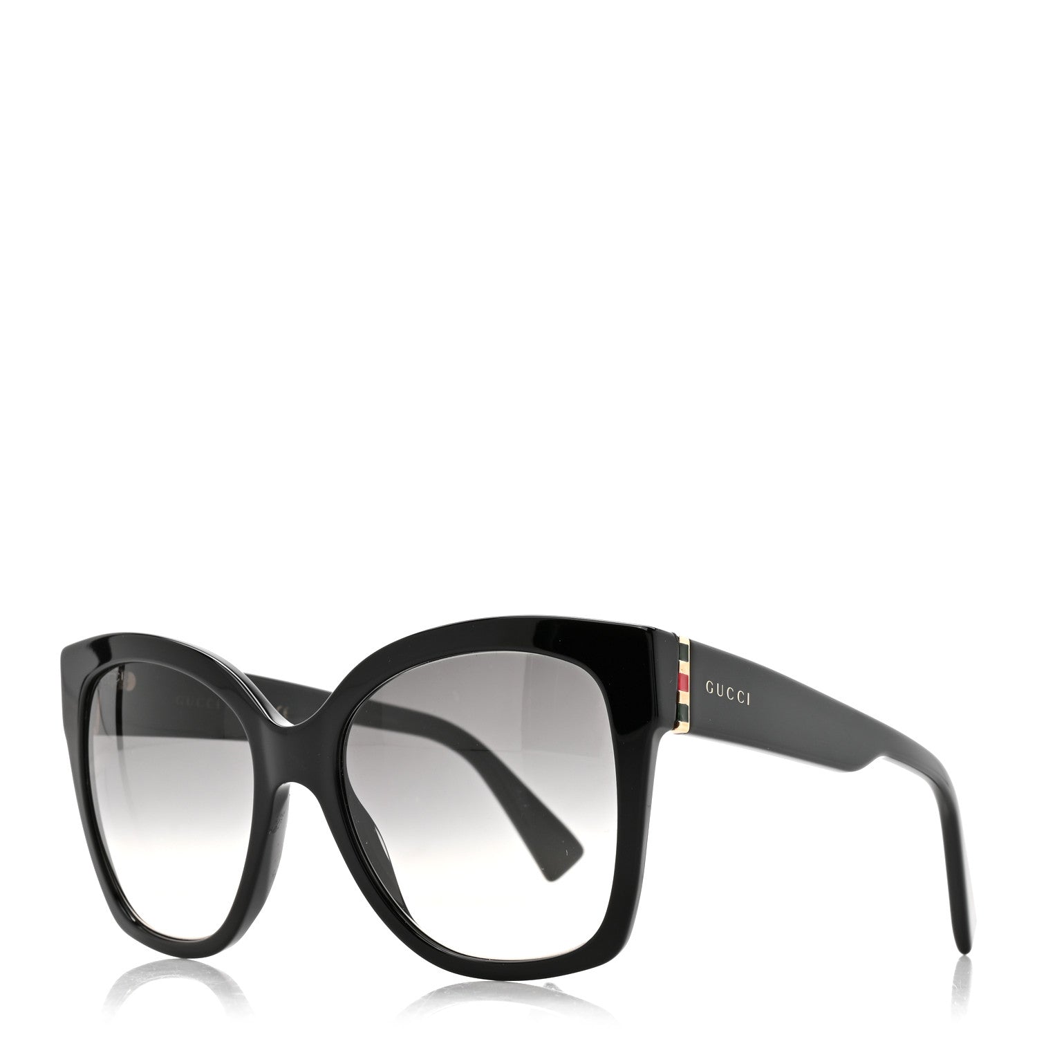 Gucci Acetate Square Frame Sunglasses GG0459S Black 1 of 8