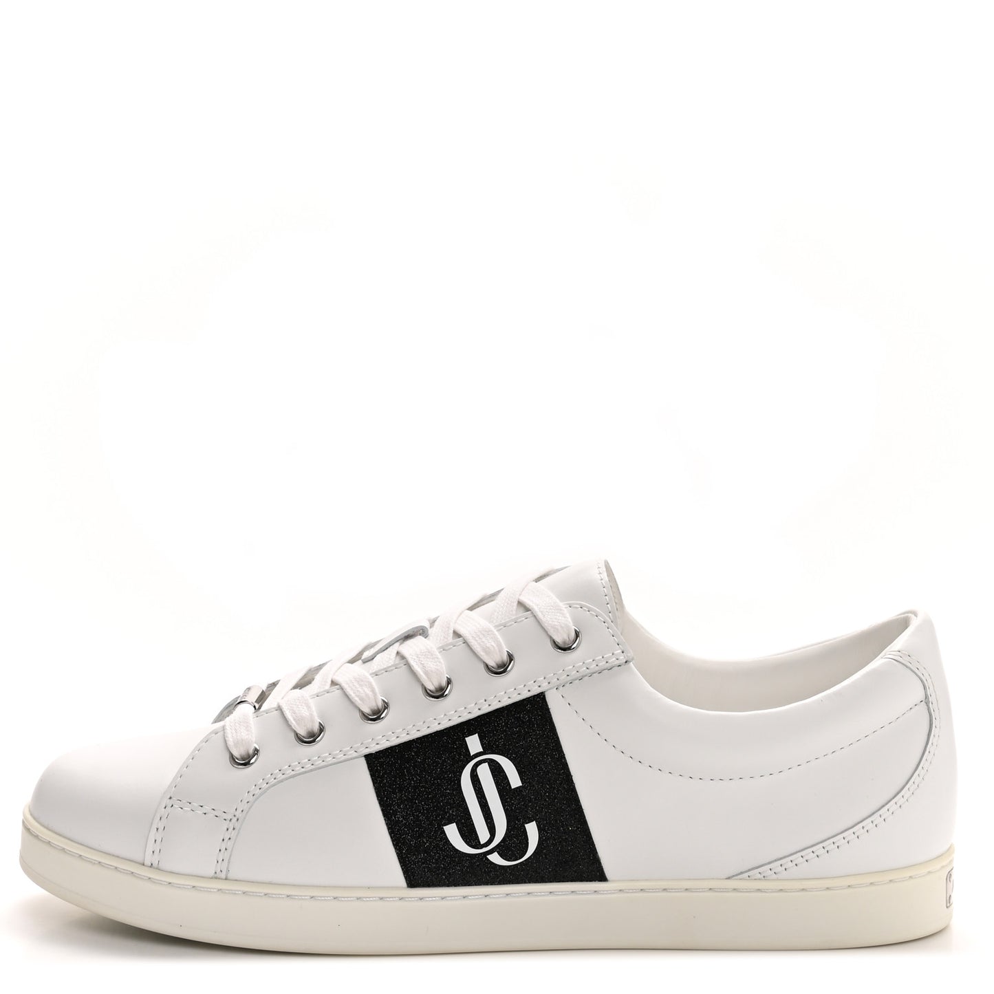 Nappa Glitter Cash JC Sneakers 41 White Black