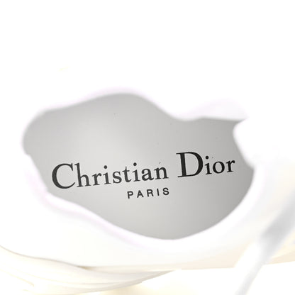 Christian Dior Technical Fabric Rubber Womens D-Connect Sneakers 39 White 9 of 10