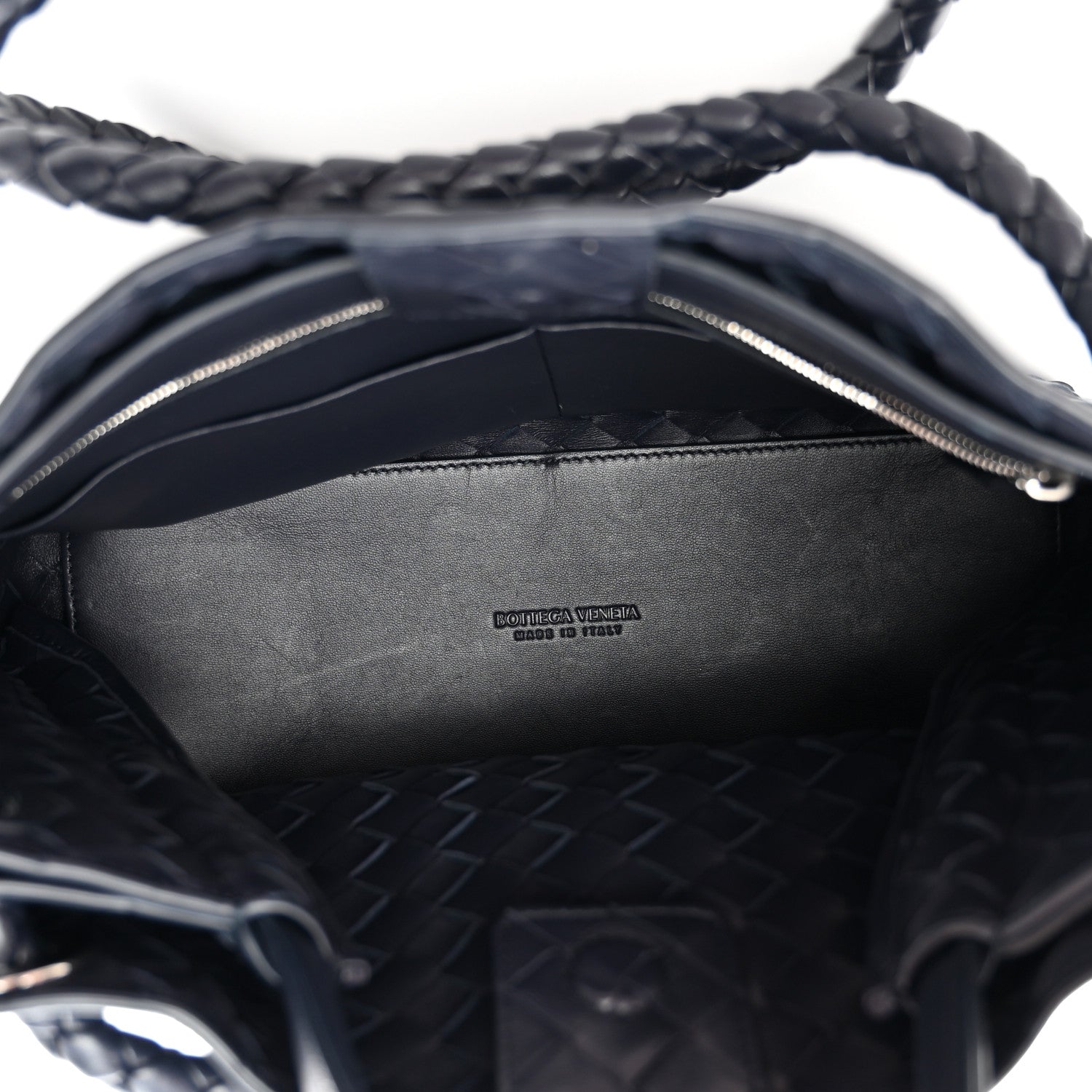Bottega Veneta Nappa Intrecciato Medium Andiamo Shoulder Bag Space 5 of 9