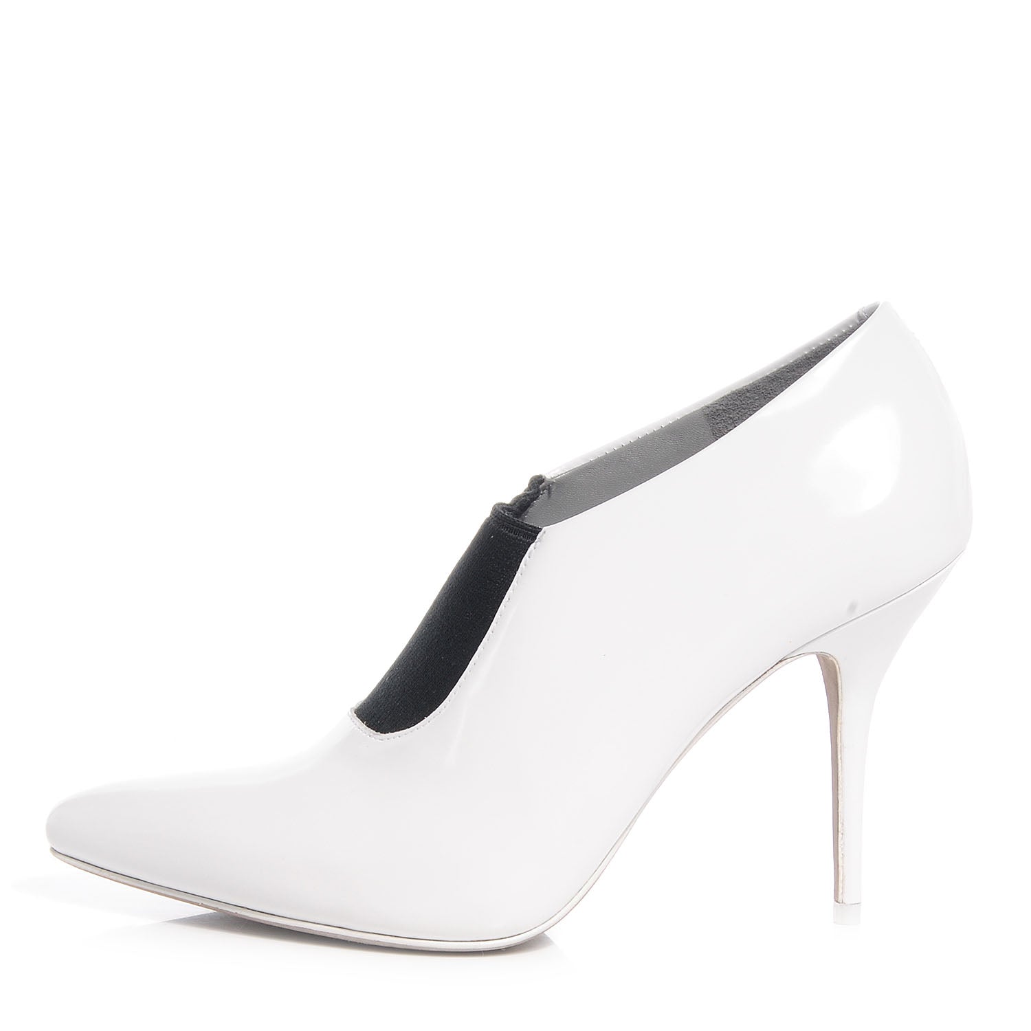 Alexander Wang Calfskin Natasha 120 Ankle Booties 37.5 Peroxide 1 of 8