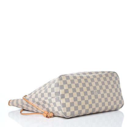 Louis Vuitton Damier Azur Neverfull MM 28 of 36