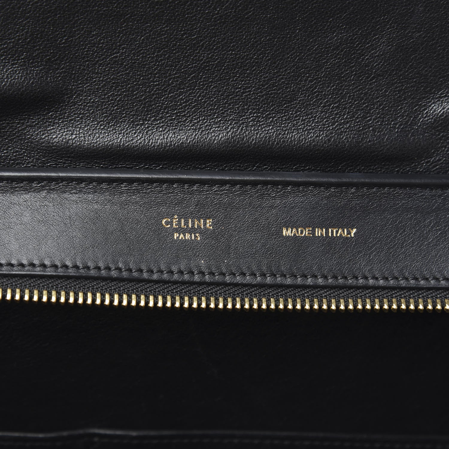 Celine Smooth Calfskin Suede Medium Tri-Color Trapeze Cream Black Brown 6 of 11