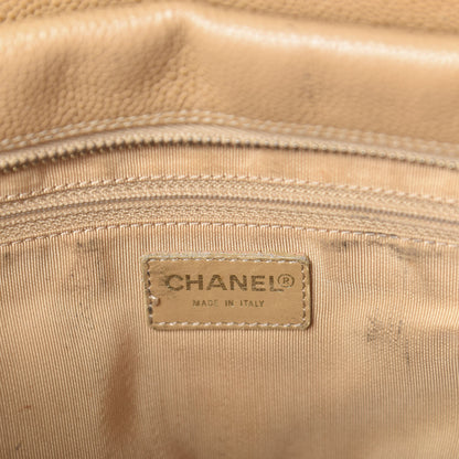 Chanel Caviar Quilted Petit Timeless Tote PTT Beige 6 of 13
