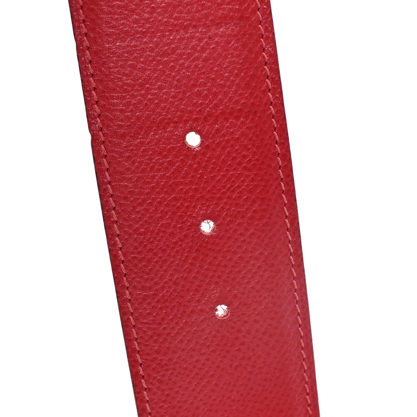 Swift Epsom Medor H Belt 85 34 Chocolate Rouge Casaque