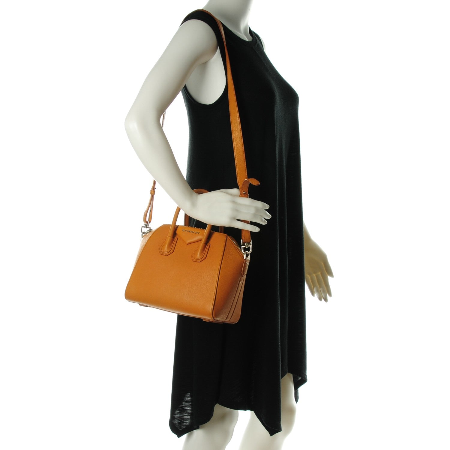 Givenchy Sugar Goatskin Mini Antigona Rust 2 of 7