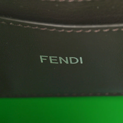 Fendi Cuoio Romano Vitello Cover Bi-Color Peekaboo I See U X Cross Satchel Tomatillo 6 of 9