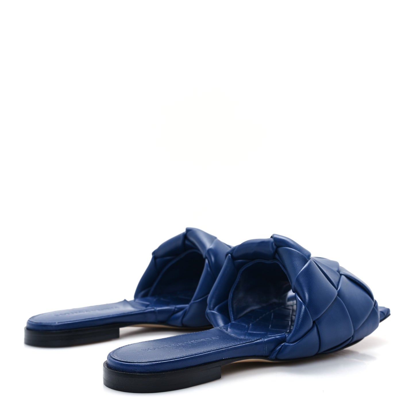 Nappa Maxi Intrecciato Lido Flat Sandals 36 Cruise