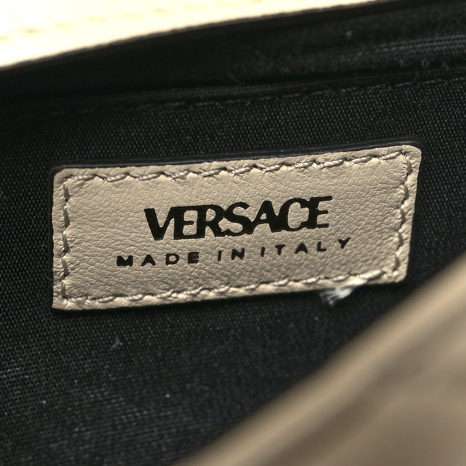 Versace Nappa Quilted Small Medusa Chain Crossbody White 6 of 9