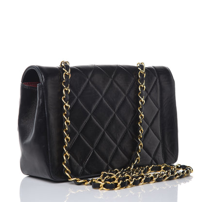 Chanel Lambskin Quilted Small Single Flap Black 3 of 12