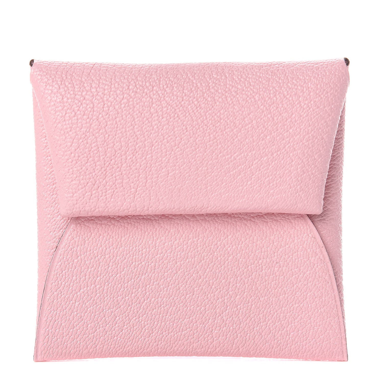 Hermes Chevre Mysore Bastia Coin Purse Rose Sakura 1 of 8