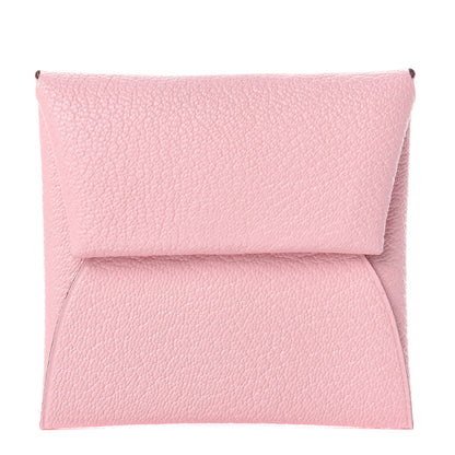 Hermes Chevre Mysore Bastia Coin Purse Rose Sakura 1 of 8