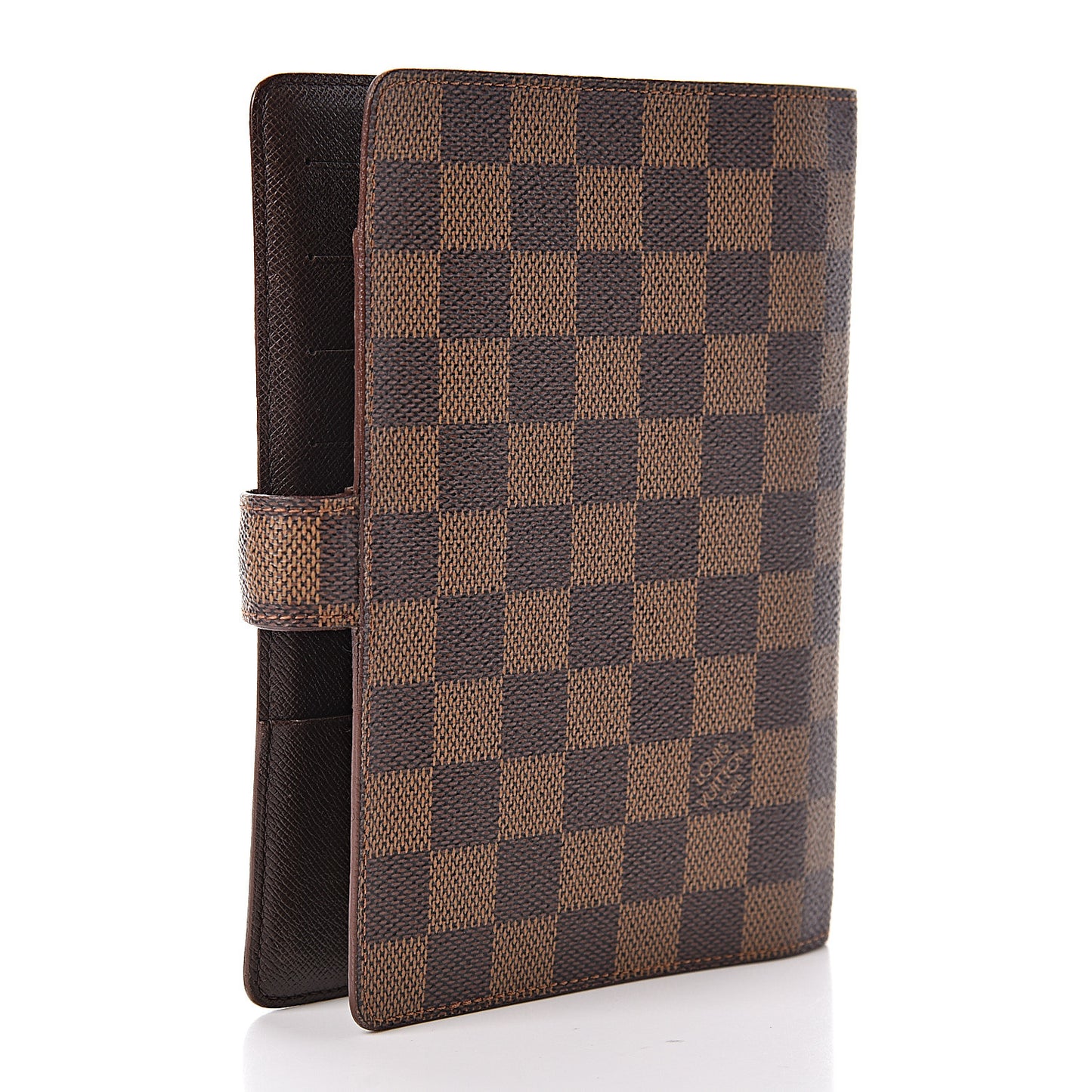 Damier Ebene Medium Ring Agenda Cover