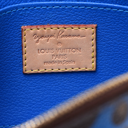 Louis Vuitton Monogram Kusama Pumpkin Dots Cosmetic Pouch Blue 6 of 7