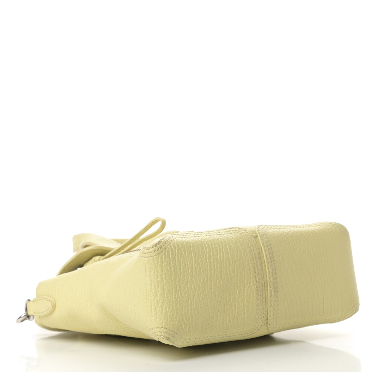 Textured Calfskin Mini Pashli Satchel Citron