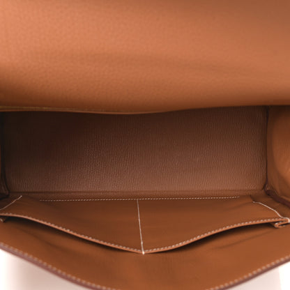 Hermes Togo Kelly Retourne 32 Gold 4 of 10
