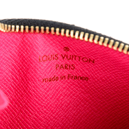 Louis Vuitton Monogram Multicolor Key Pouch Black Grenade 6 of 7