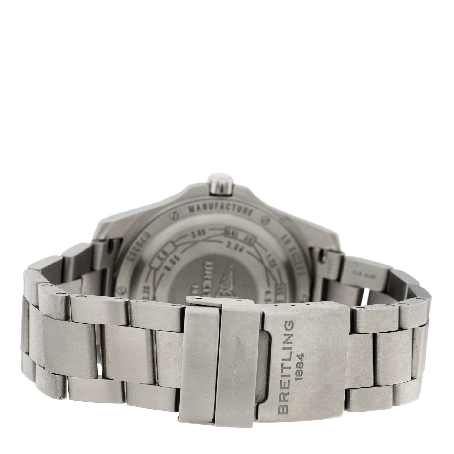 Breitling Titanium 43mm Aerospace EVO Quartz Watch Blue E79363 3 of 5