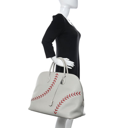 Hermes Evercolor 1923 Bolide 45 Baseball Bag Gris Perle 2 of 11