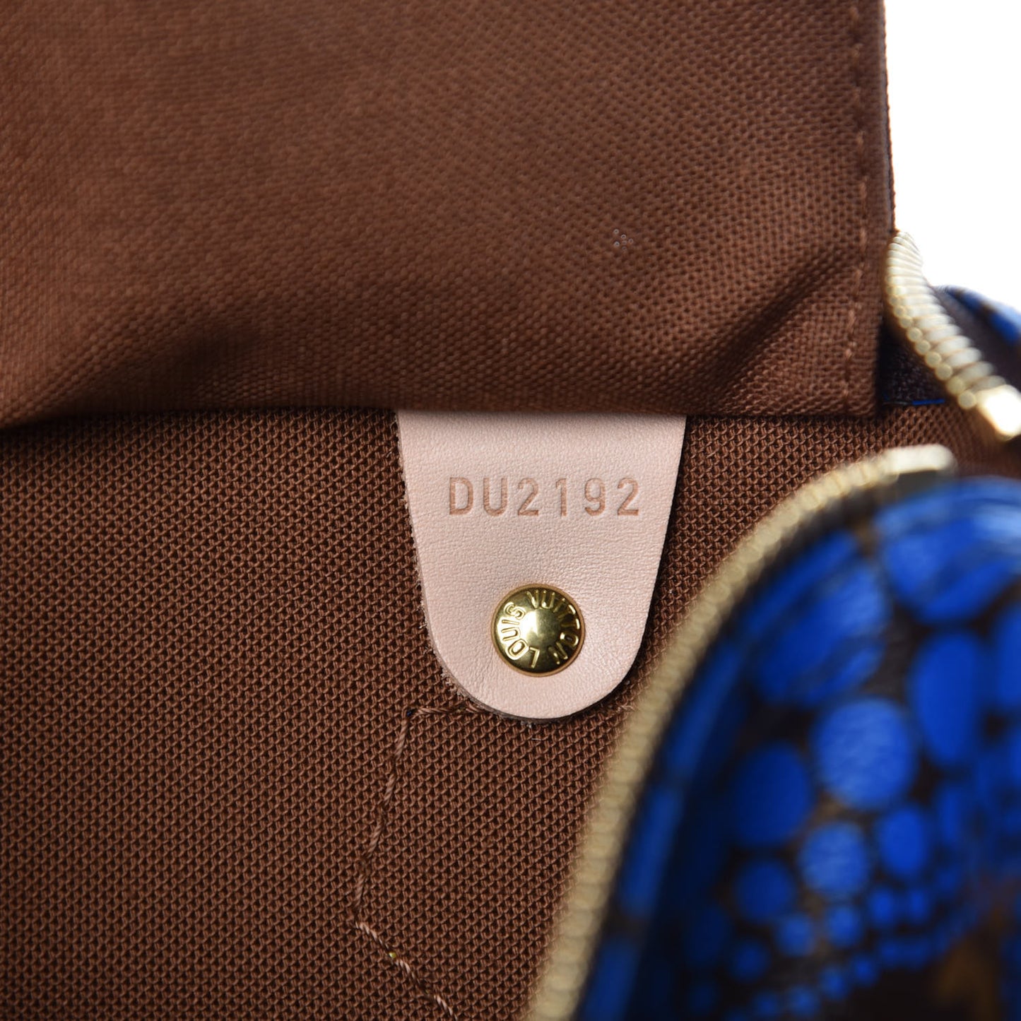 Monogram Kusama Town Speedy 30 Blue