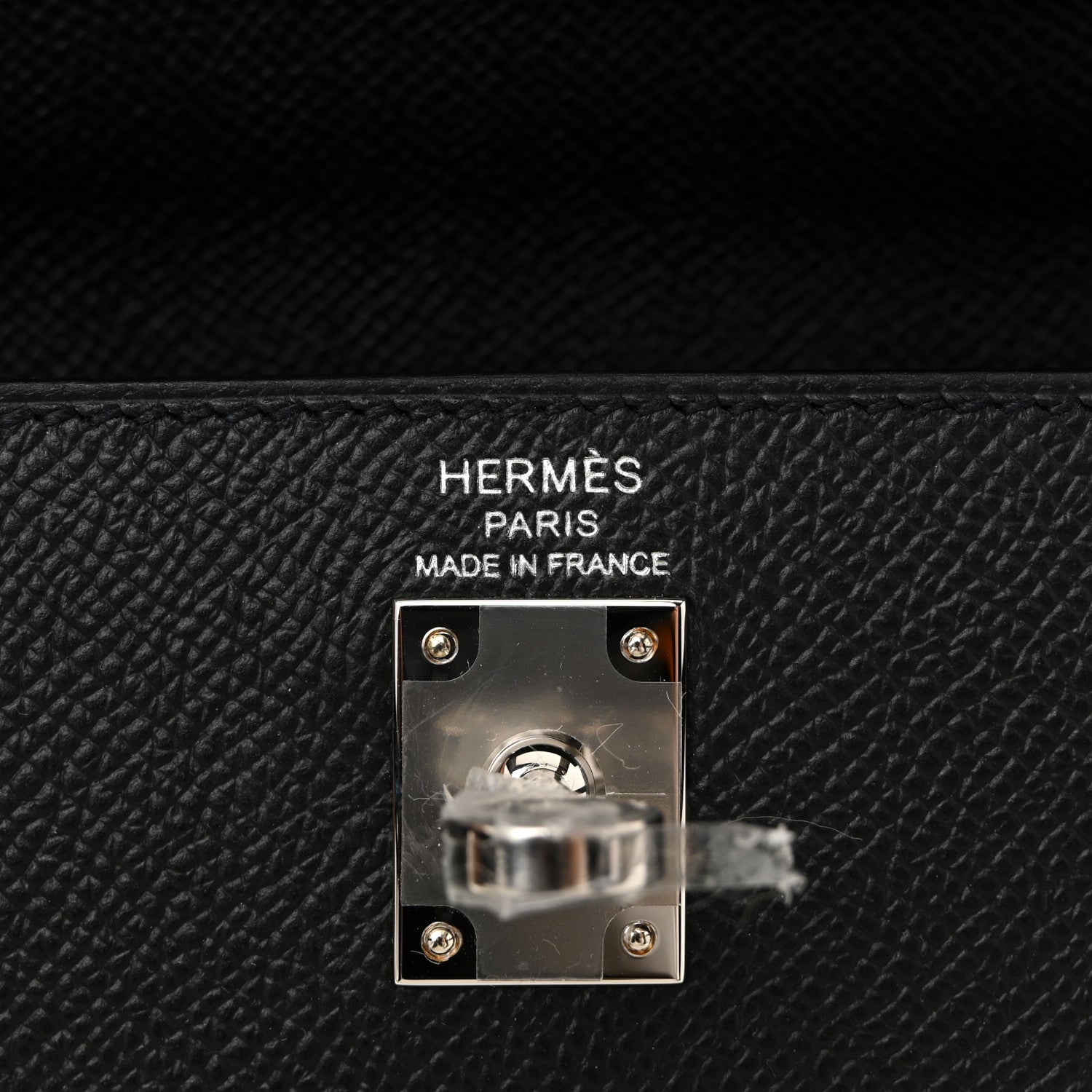 Hermes Epsom Kelly Sellier 25 Black 6 of 11