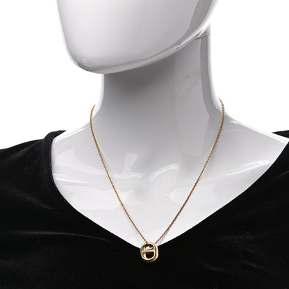 Hermes Swift O'Maillon Pendant Necklace Nata 2 of 7