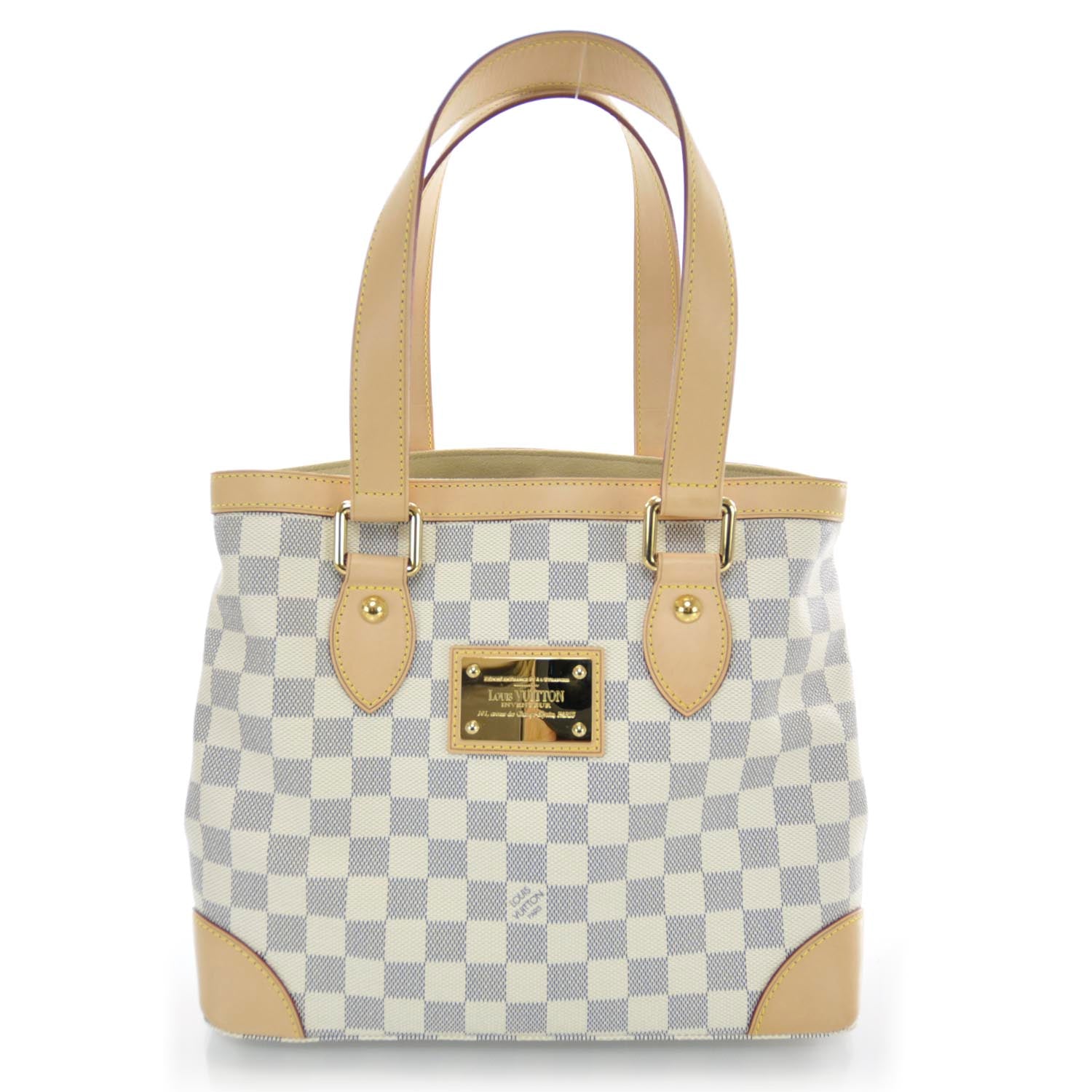 Louis Vuitton Damier Azur Hampstead PM 1 of 7