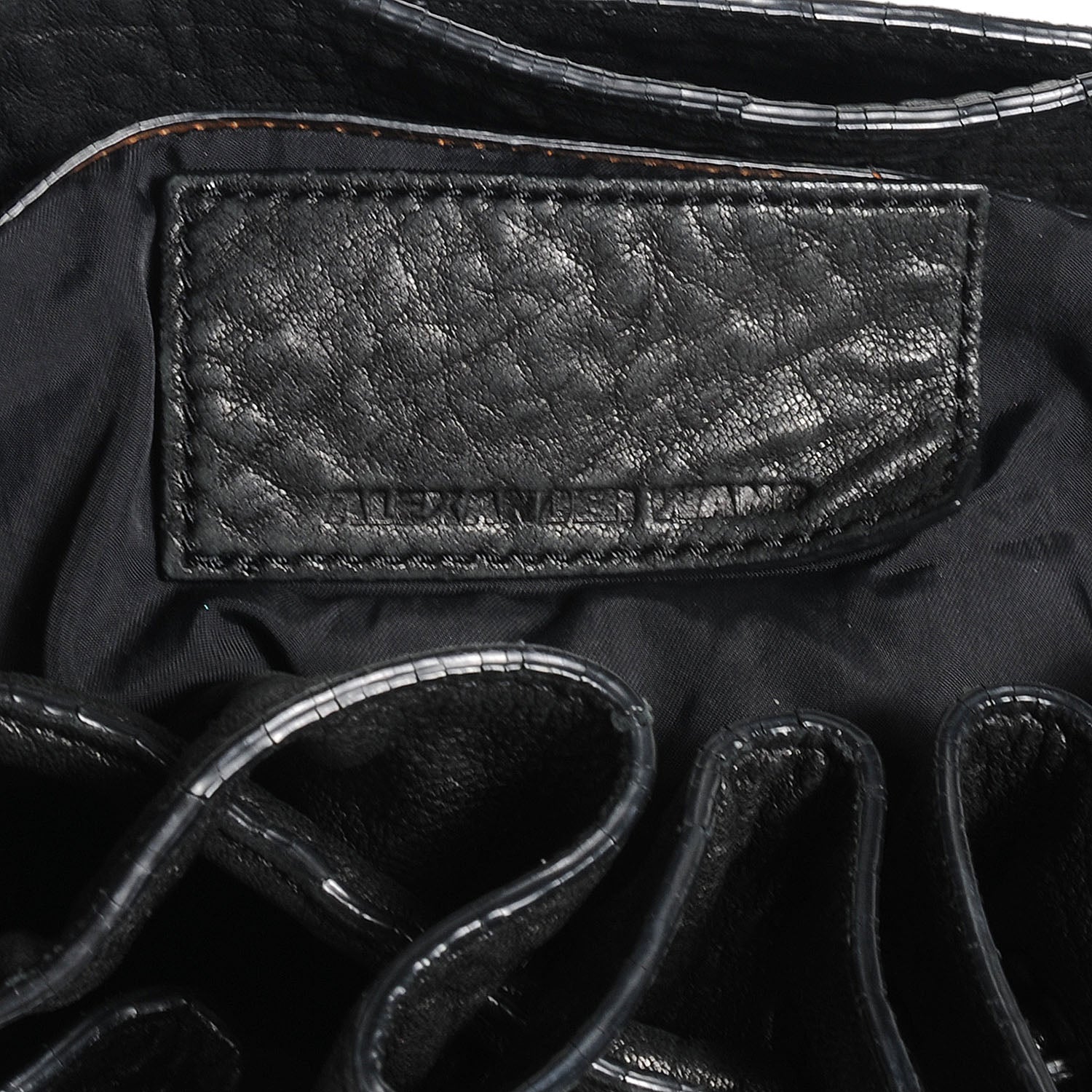 Alexander Wang Leather Diego w Matte Black Hardware Black 6 of 6
