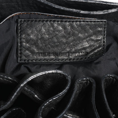 Alexander Wang Leather Diego w Matte Black Hardware Black 6 of 6