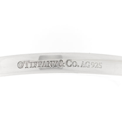 Tiffany Sterling Silver Narrow 1837 Cuff Bracelet 3 of 4