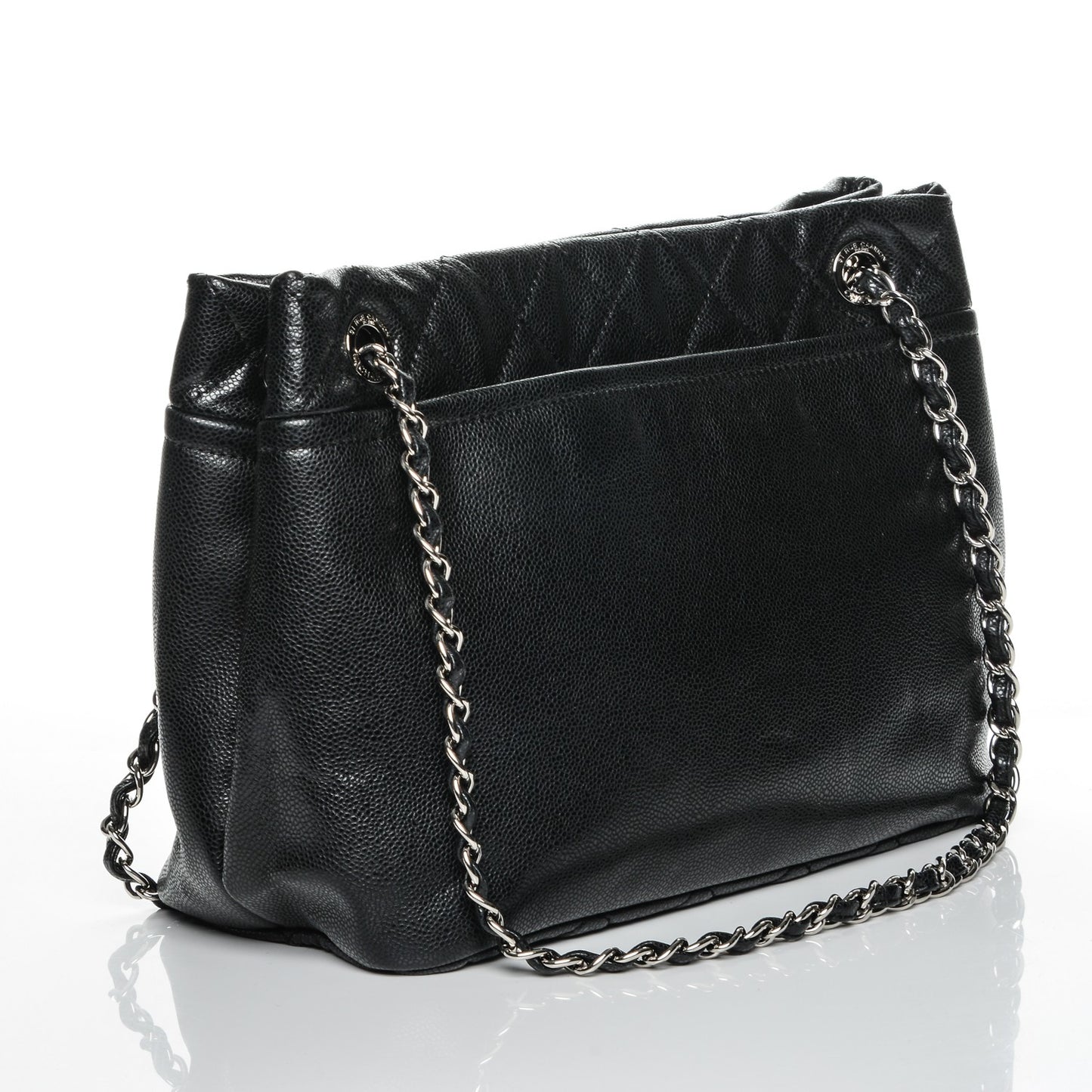 Caviar Timeless CC Soft Tote Black