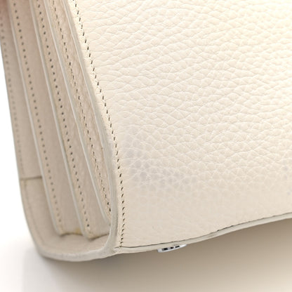 Saint Laurent Grained Calfskin Small Sac De Jour Dove White 13 of 17