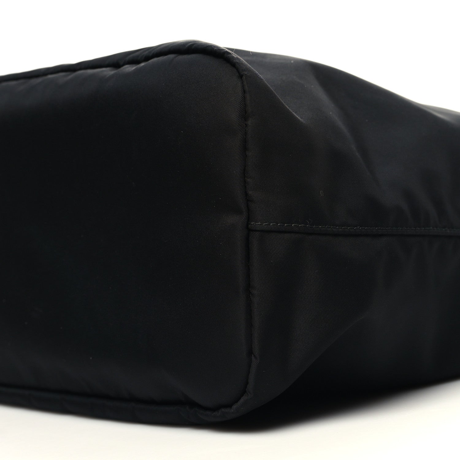 Prada Tessuto Nylon Saffiano Tote Black 9 of 9