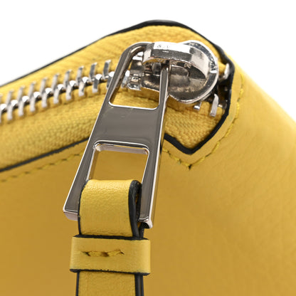Loewe Calfskin Puzzle Zip Around Wallet Ochre Yellow 9 of 10