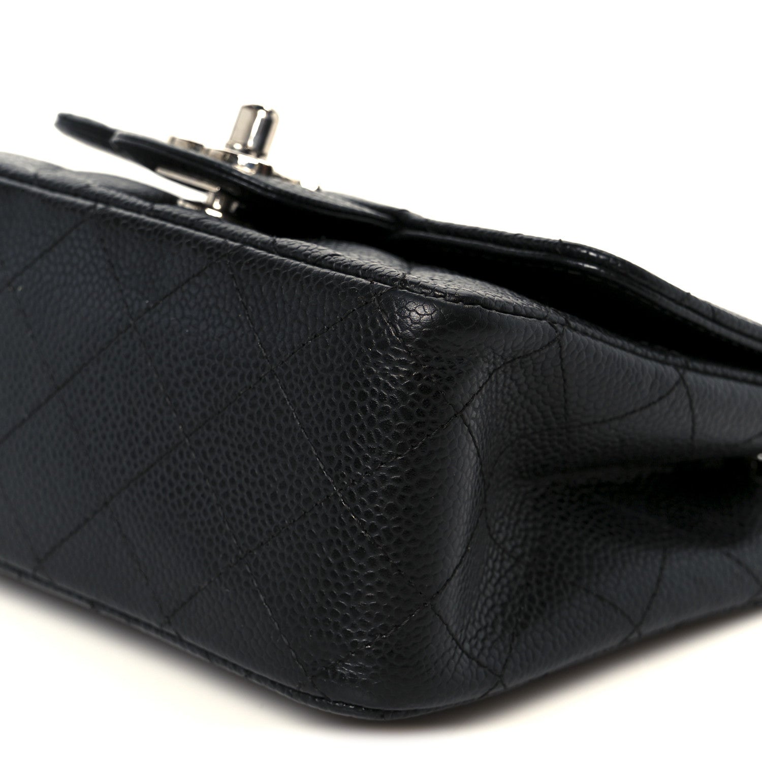 Chanel Caviar Quilted Mini Square Flap Black 11 of 11