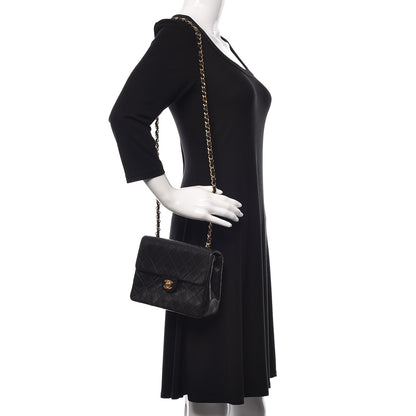 Chanel Lambskin Quilted Mini Square Flap Black 2 of 11