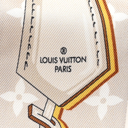 Louis Vuitton Silk Ultimate Monogram BB Bandeau Beige Clair 3 of 4
