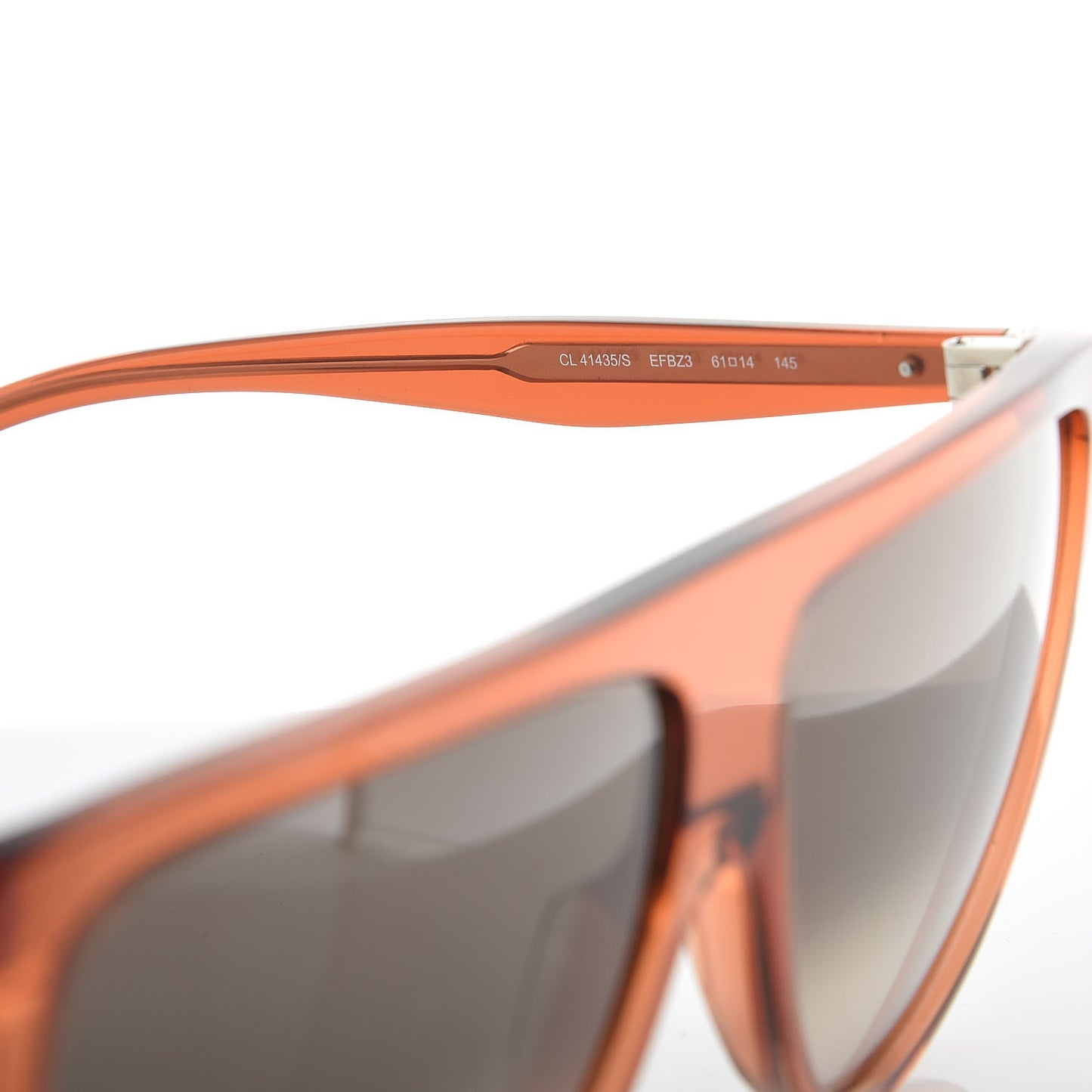 Acetate Thin Shadow Sunglasses CL41435/S Orange