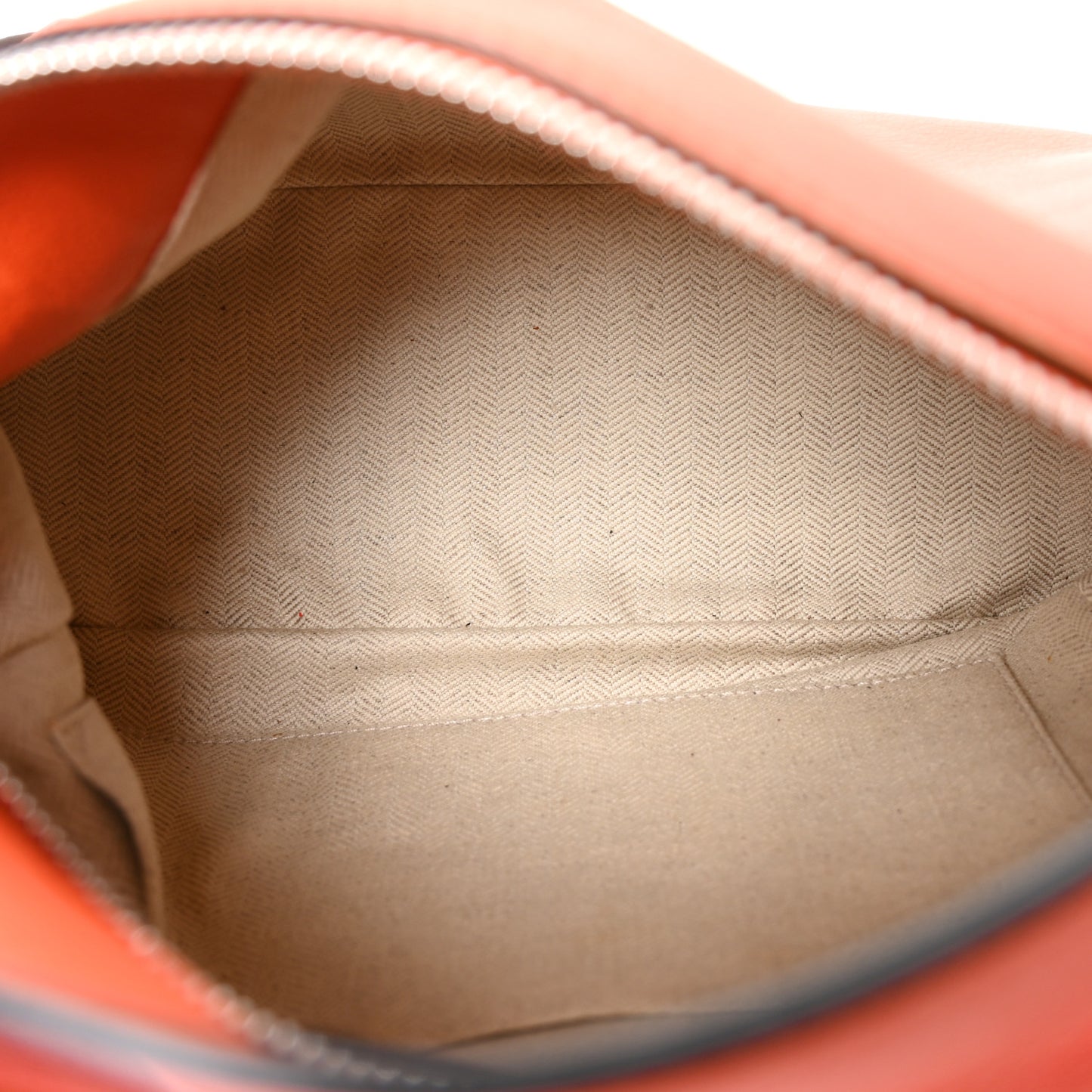 Calfskin Small Puzzle Bag Orange Tan Pink