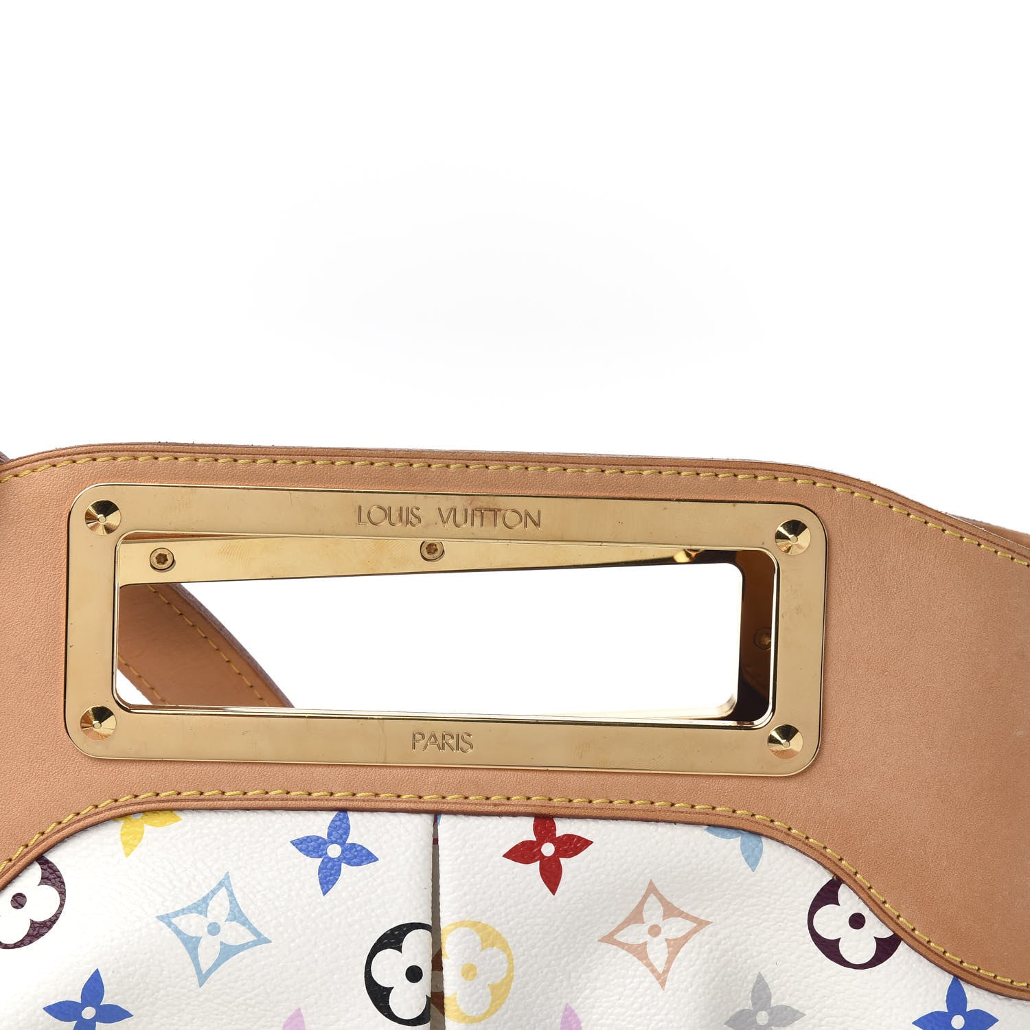 Louis Vuitton Monogram Multicolor Judy MM White 9 of 9