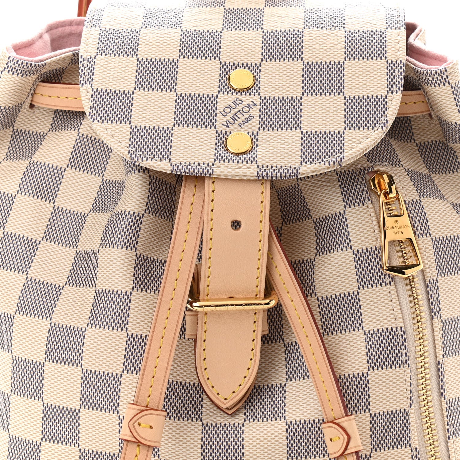 Louis Vuitton Damier Azur Sperone BB Backpack 7 of 9