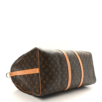 Louis Vuitton Monogram Keepall Bandouliere 55 3 of 12