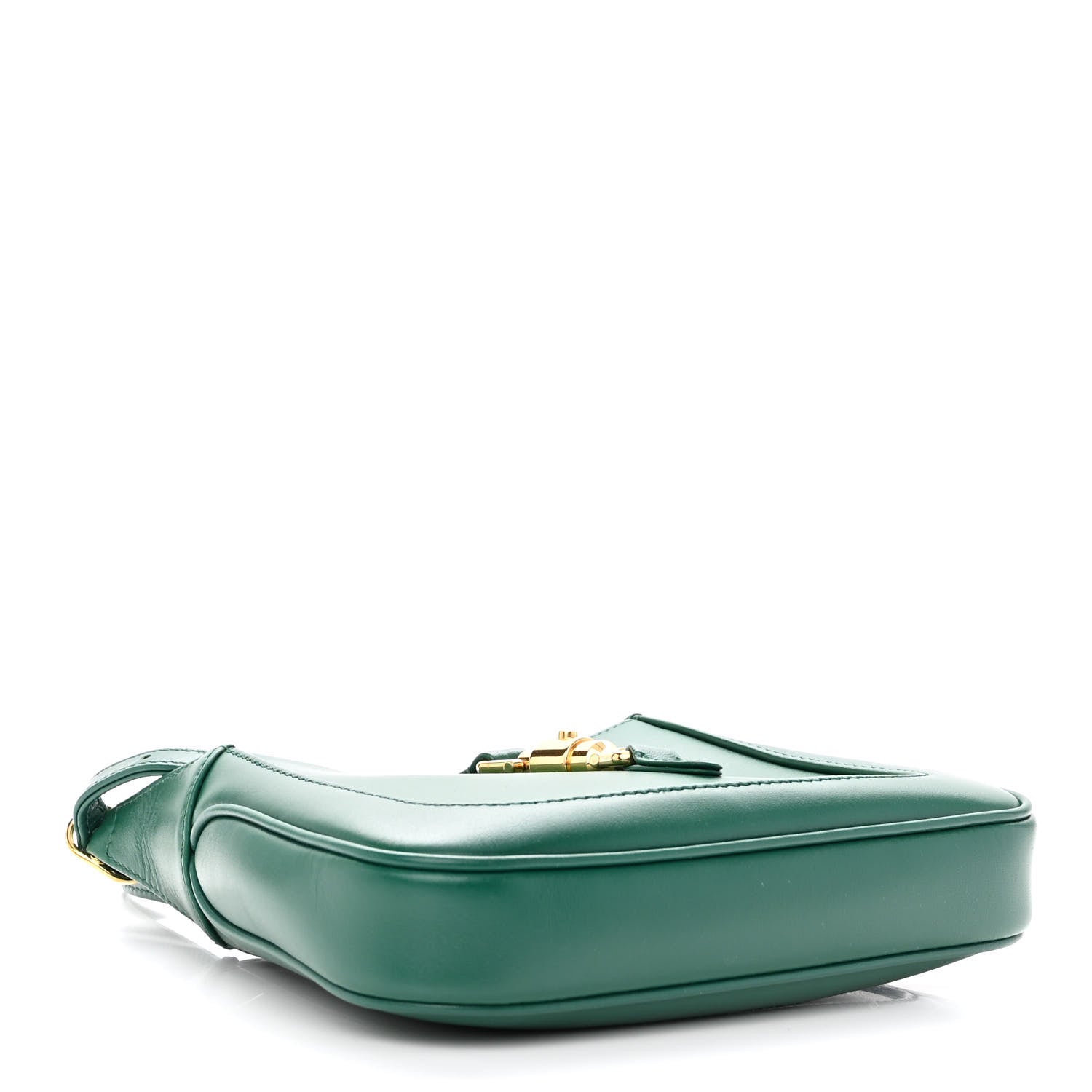 Gucci Boarded Dyana Lux Calfskin Mini Jackie 1961 Hobo Emerald 4 of 9