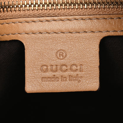 Gucci Suede Studded Jackie O Bouvier Hobo Light Brown 5 of 9