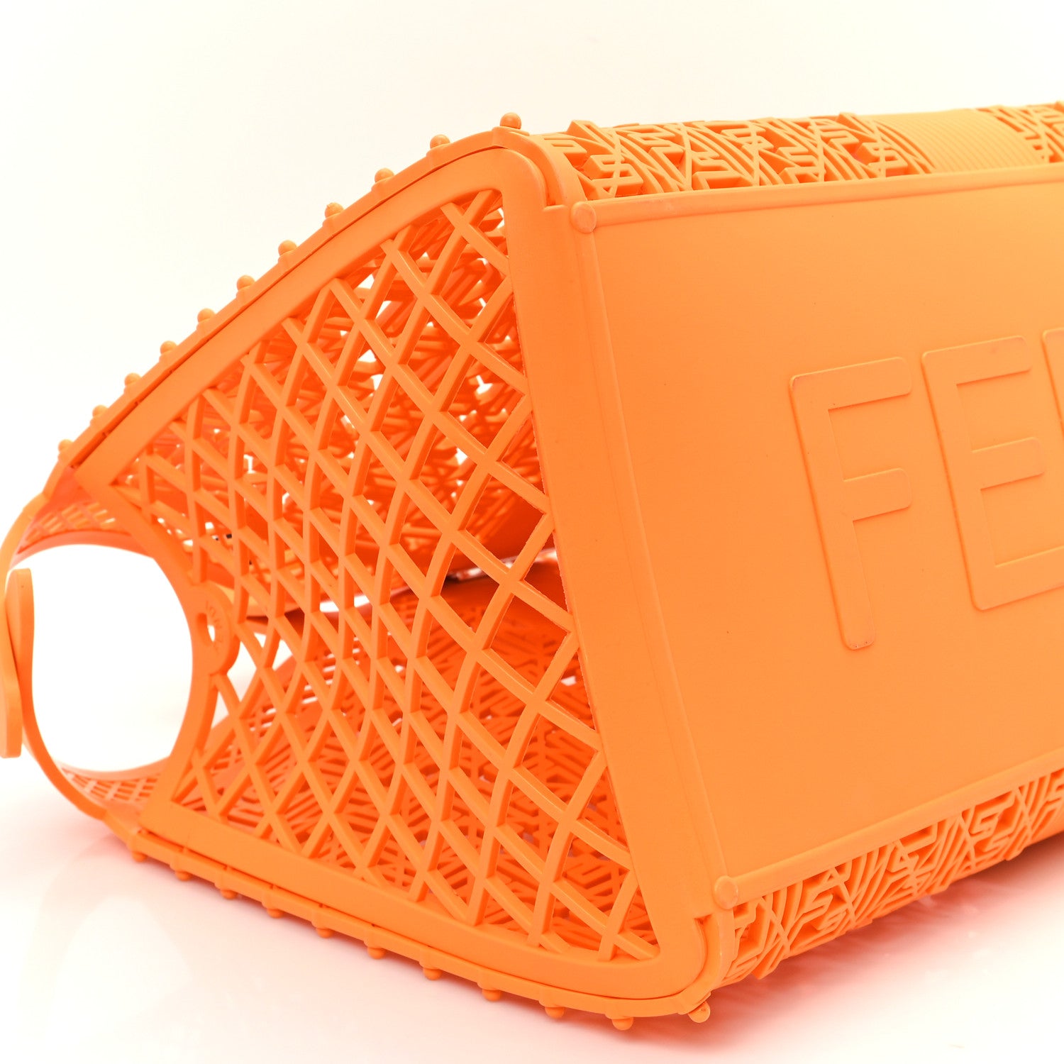 Fendi Recycled Plastic Forty8 Basket Orange 9 of 11